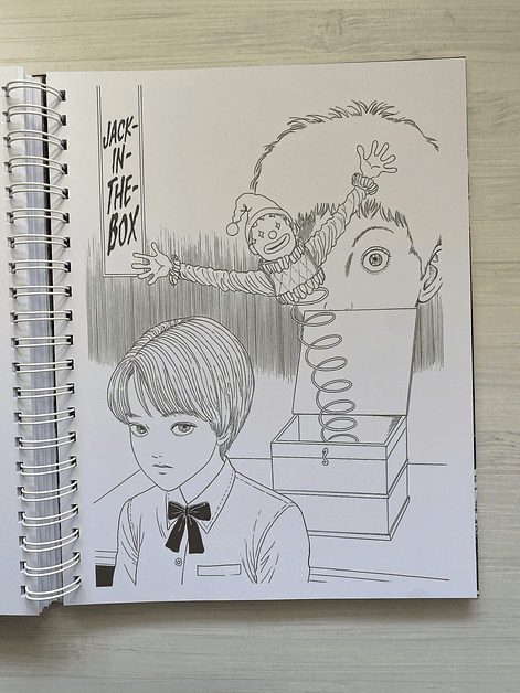 Libro para colorear Junji Ito 12