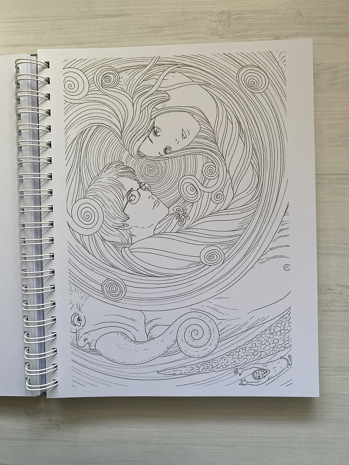 Libro para colorear Junji Ito 14