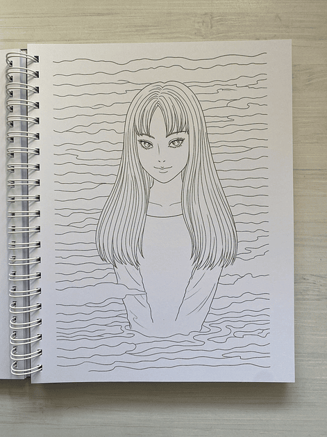 Libro para colorear Junji Ito 15