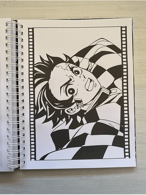 Libro para colorear La pelicula, Demon Slayer: Kimetsu no Yaiba: El Castillo Infinito 8