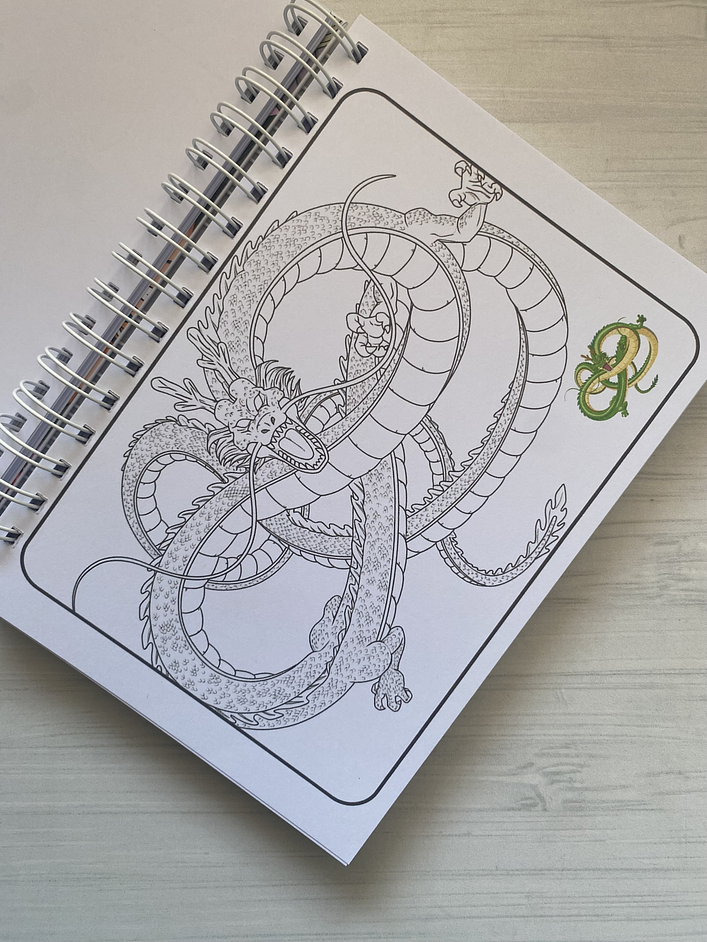Libro para colorear Dragón Ball Daima 3