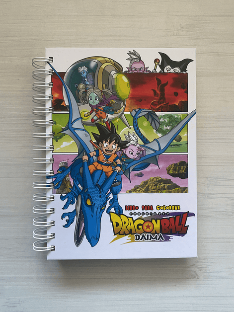 Libro para colorear Dragón Ball Daima 1