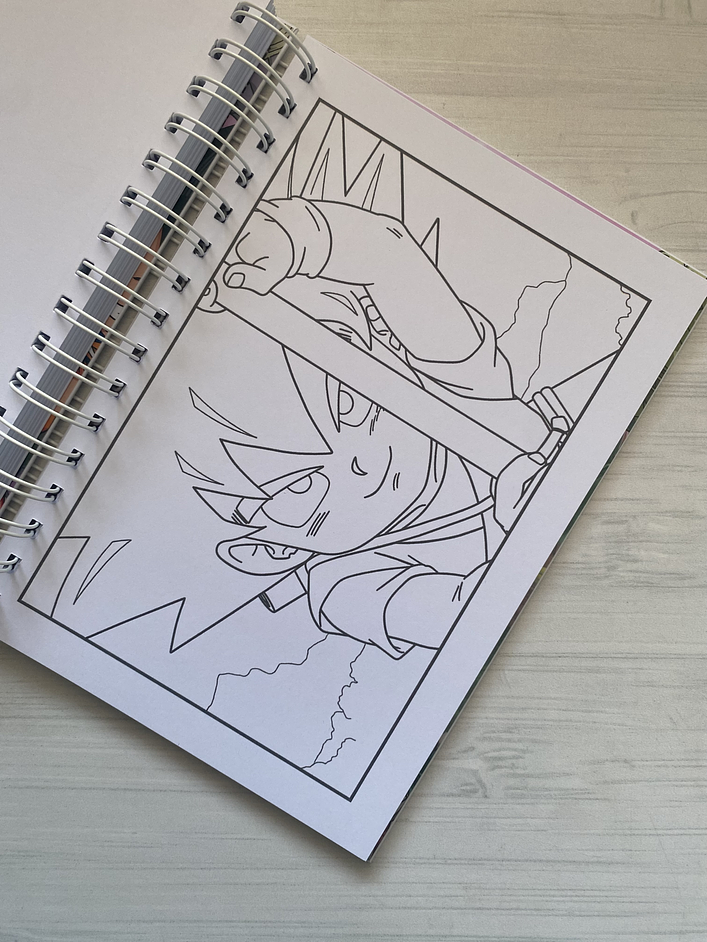 Libro para colorear Dragón Ball Daima 4