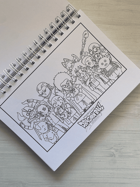 Libro para colorear Dragón Ball Daima 6