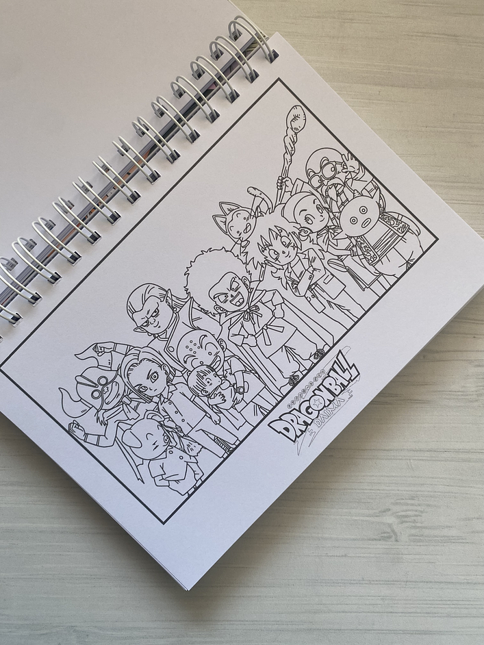 Libro para colorear Dragón Ball Daima 6