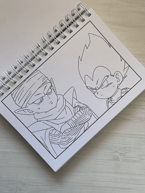 Libro para colorear Dragón Ball Daima 8