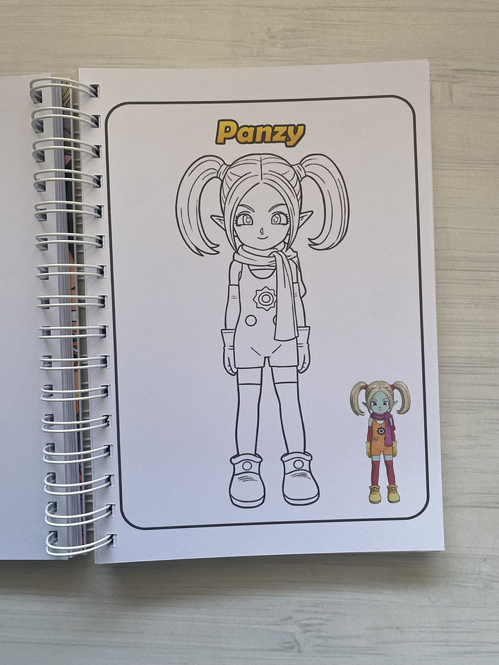 Libro para colorear Dragón Ball Daima 13