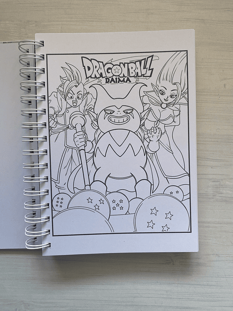 Libro para colorear Dragón Ball Daima 14