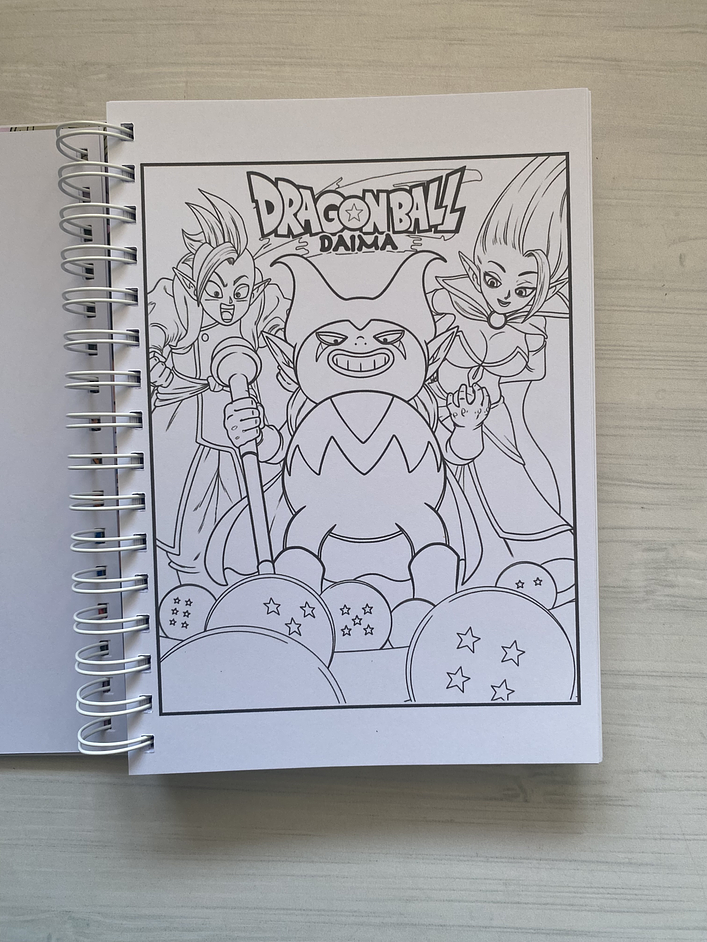 Libro para colorear Dragón Ball Daima 14