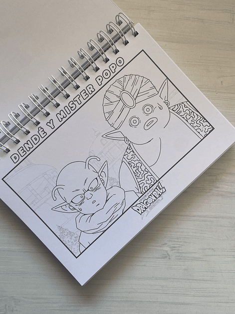 Libro para colorear Dragón Ball Daima 16