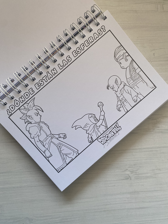 Libro para colorear Dragón Ball Daima 18