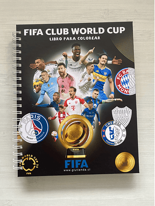 Libro para colorear “Mundial de Clubes”