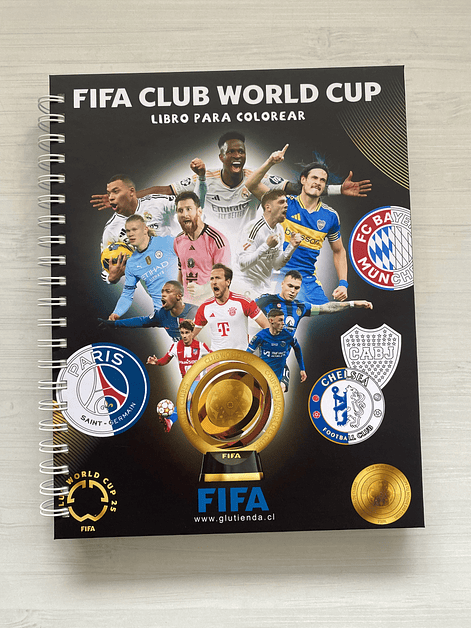 Libro para colorear “Mundial de Clubes” 1
