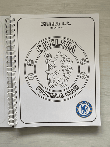 Libro para colorear “Mundial de Clubes” 2