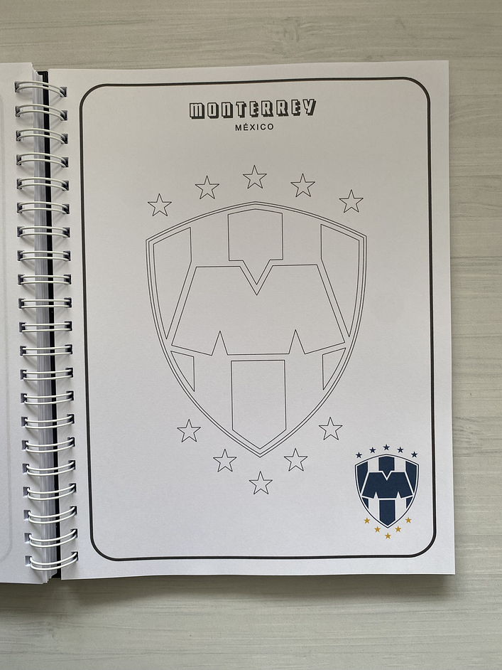 Libro para colorear “Mundial de Clubes” 8