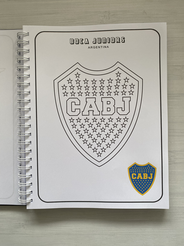 Libro para colorear “Mundial de Clubes” 9