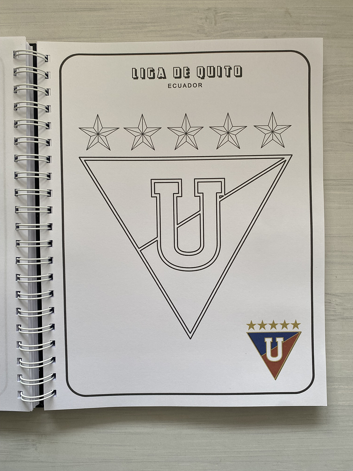 Libro para colorear “Mundial de Clubes” 13