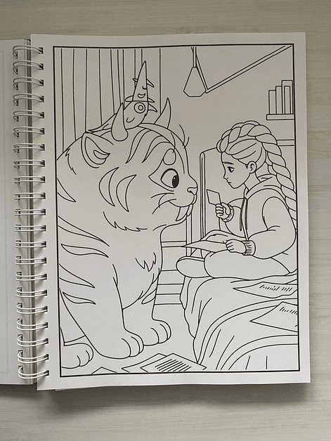 Libro para colorear “KPop Demon Hunters” 5