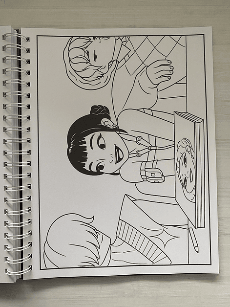 Libro para colorear “KPop Demon Hunters” 6