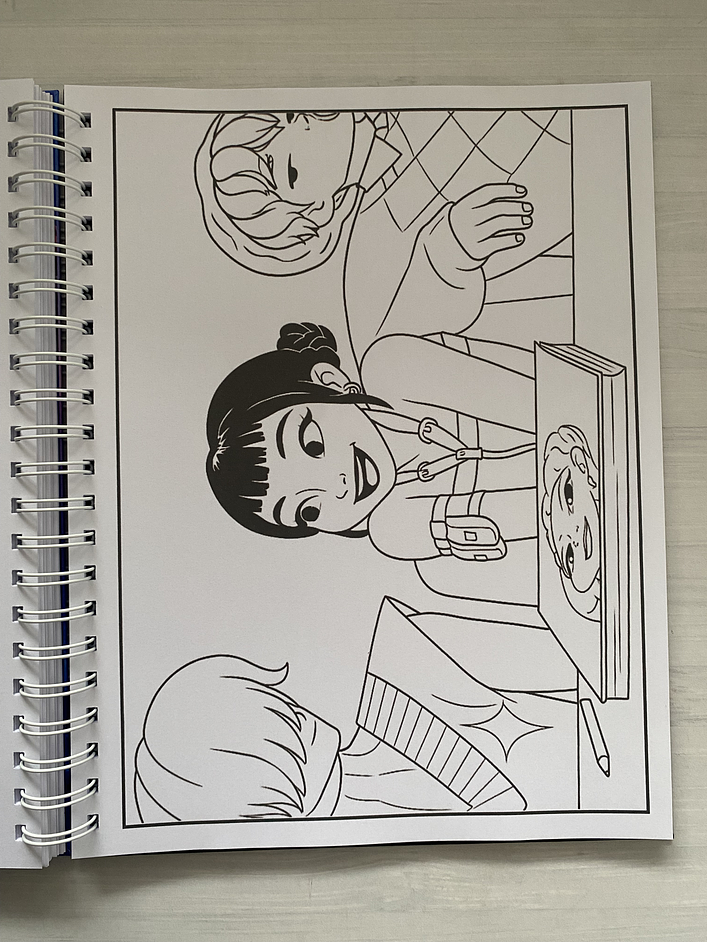 Libro para colorear “KPop Demon Hunters” 6