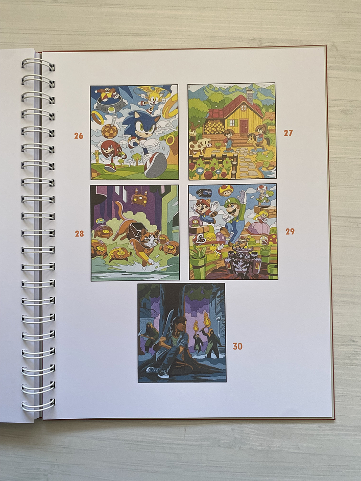 Libro para colorear Videojuegos  6