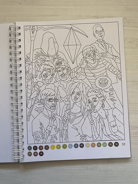 Libro para colorear Videojuegos  3