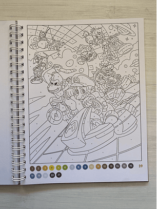 Libro para colorear Videojuegos 