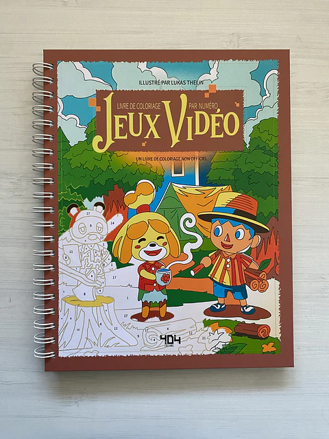Libro para colorear Videojuegos 