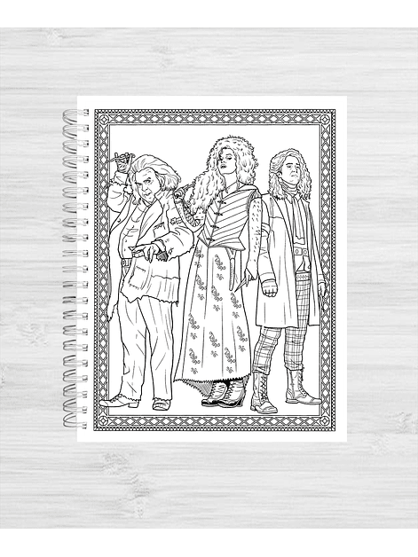 Libro para colorear Harry Potter y su mundo mágico 5