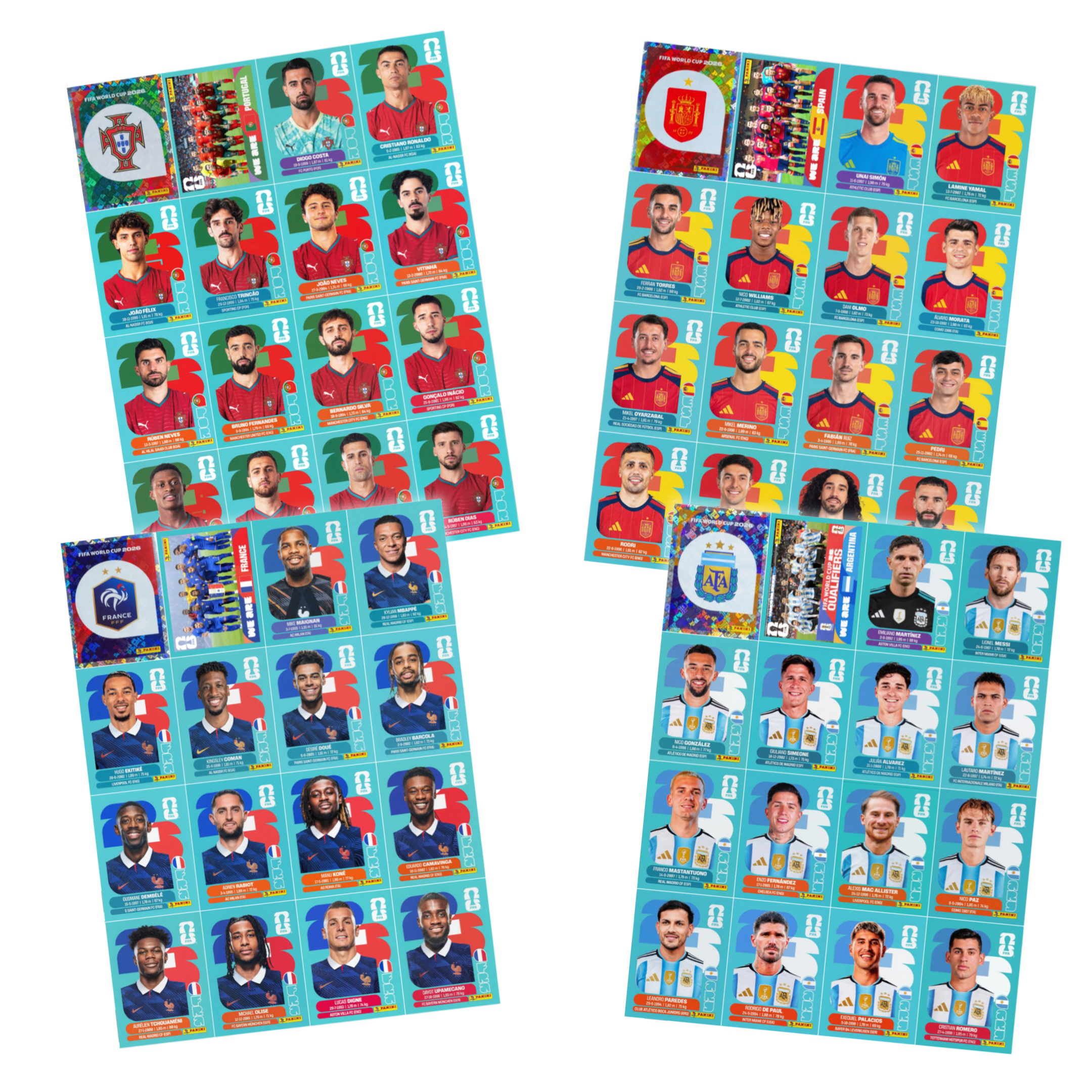 ALBUM  COPA MUNDIAL 2026 panini2026 en PDF 2