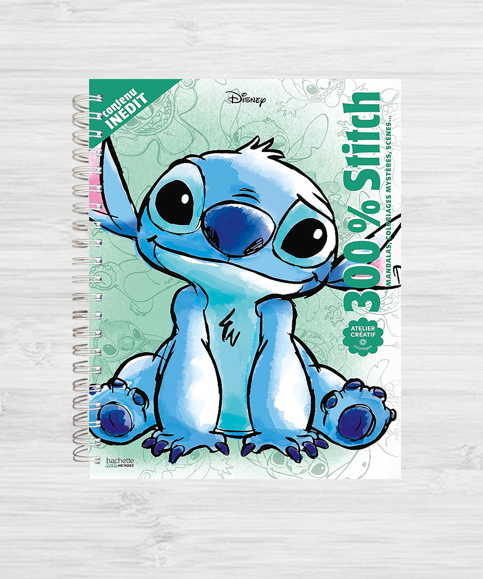 Libro para colorear "STITCH 300%"