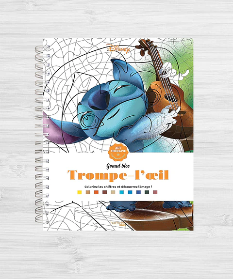 Libro para colorear "Trompe l'oeil" 