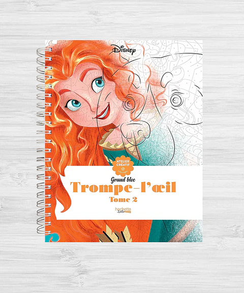 Libro para colorear "Trompe l'oeil" - Tomo 2