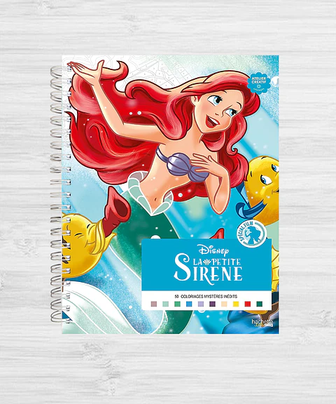 Libro para colorear “Especial de la película: La Sirenita”