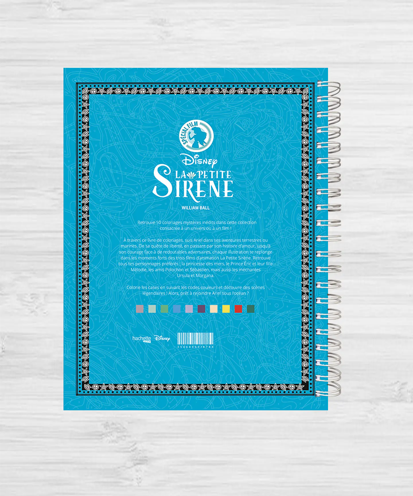 Libro para colorear “Especial de la película: La Sirenita” 9