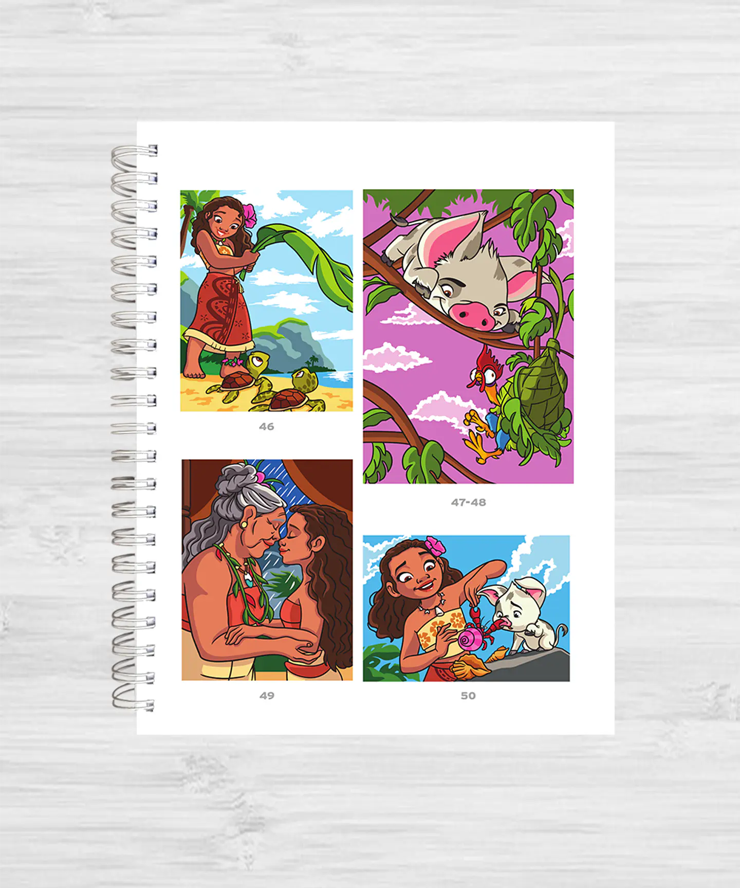 Libro para colorear “Moana” Nueva Edición 8