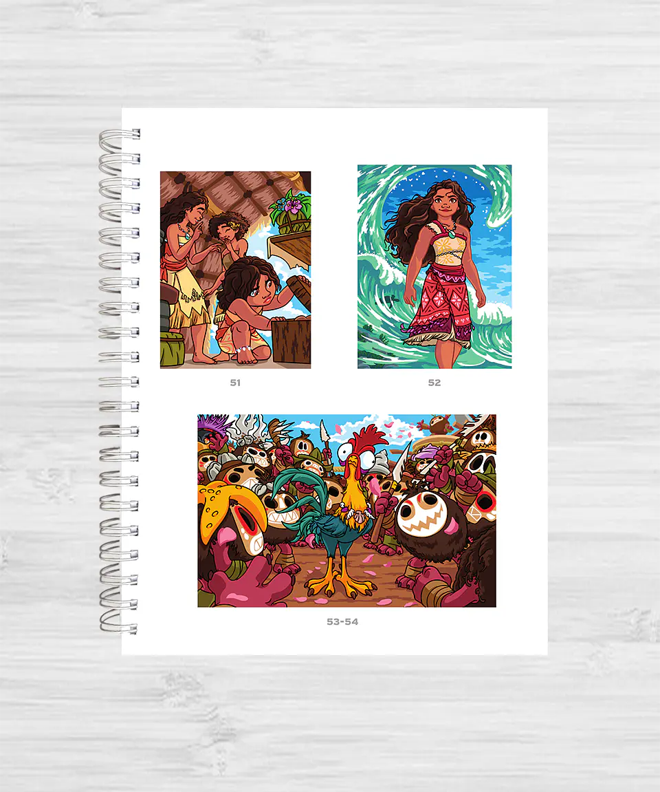 Libro para colorear “Moana” Nueva Edición 9