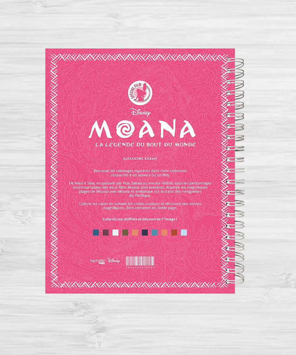 Libro para colorear “Moana” Nueva Edición 10