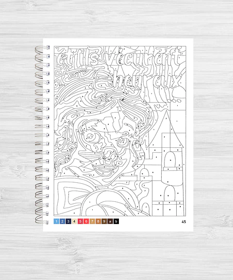 Libro para colorear "Mensajes Misteriosos - Tomo 2" 
