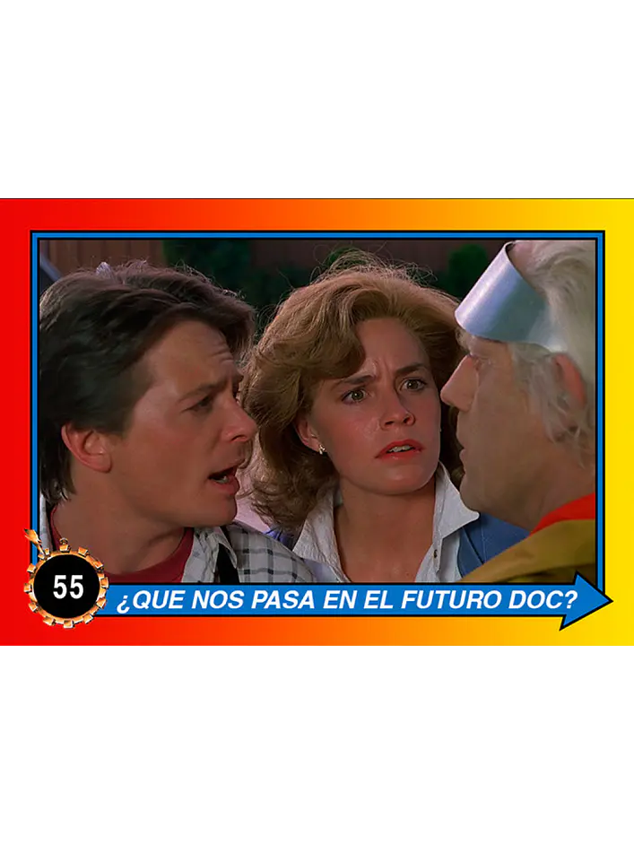 Coleccionador Volver al futuro, partes I,II y III 4