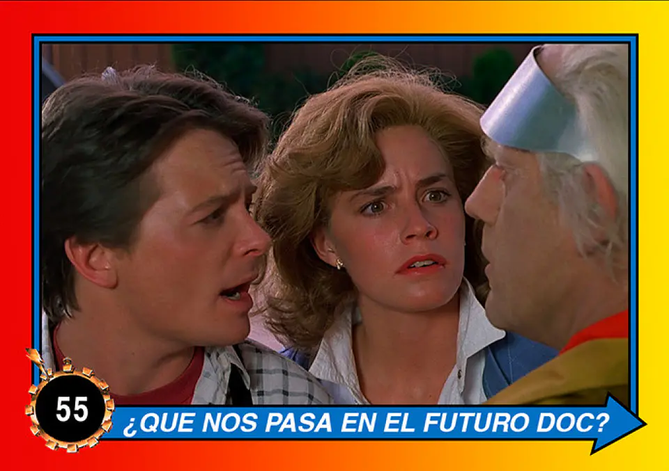 Coleccionador Volver al futuro, partes I,II y III 4