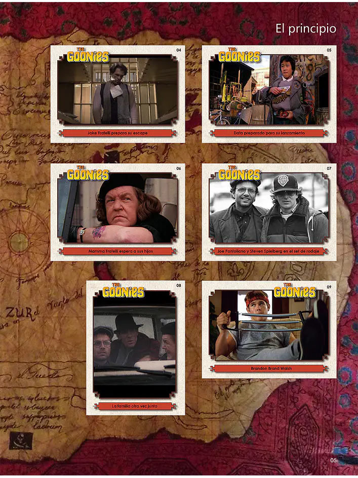 The Goonies coleccionador cards PDF 3