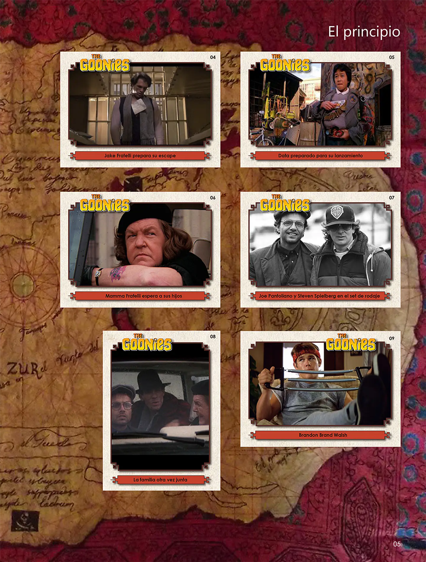 The Goonies coleccionador cards PDF 3