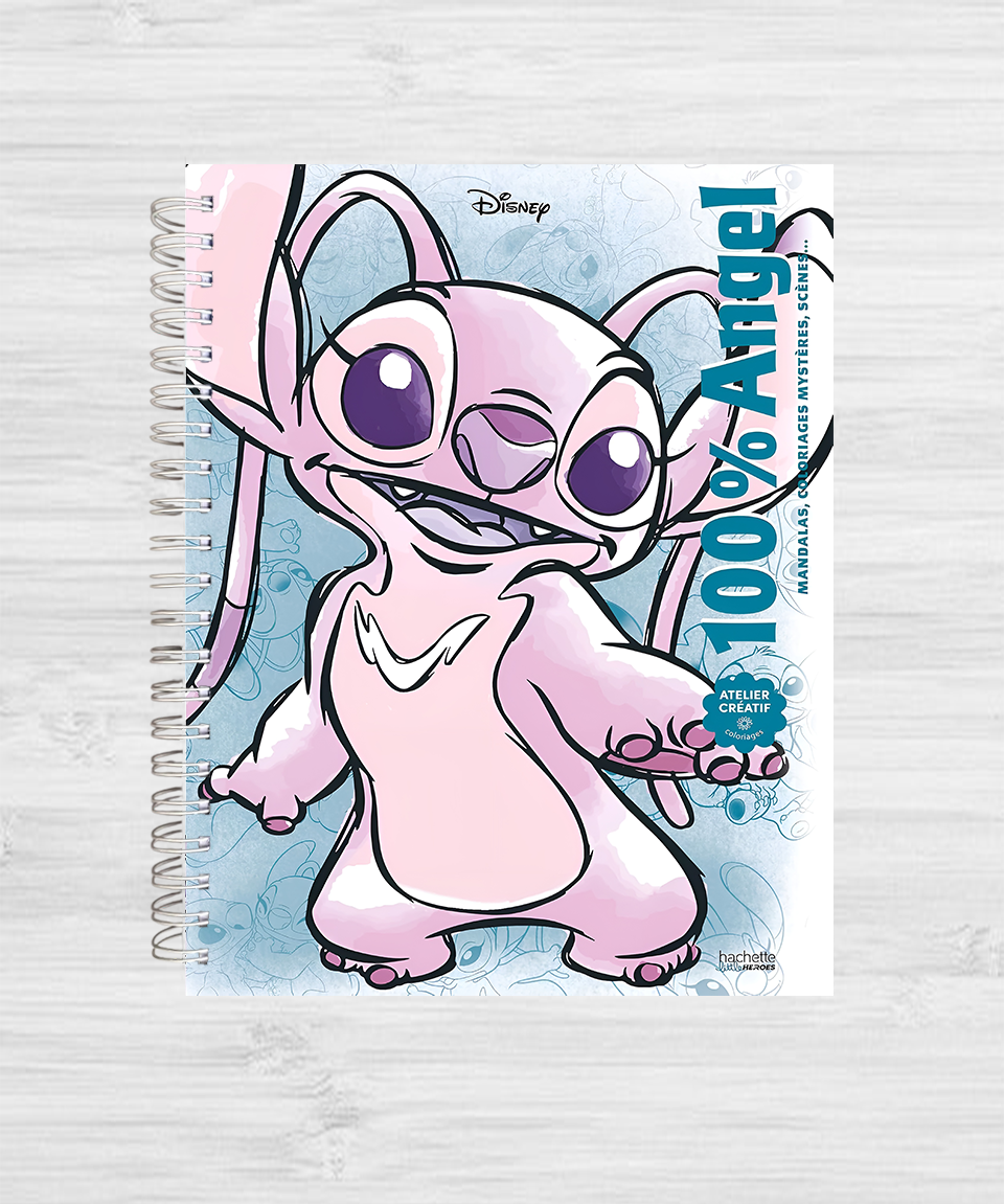 Libro para colorear "ÁNGEL 100%"