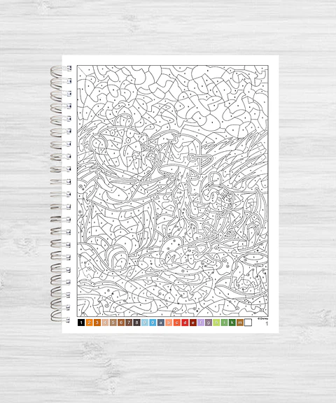 Libro para colorear "Winnie The Pooh 100%" 