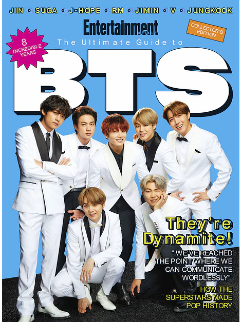 Revista BTS Entertainment Weekly Abril 2021 - Portada BTS (Coleccionable / ARMY) 1