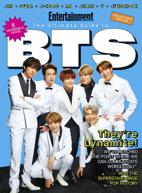 Revista BTS Entertainment Weekly Abril 2021 - Portada BTS (Coleccionable / ARMY)