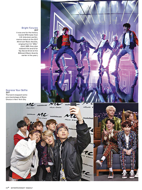Revista BTS Entertainment Weekly Abril 2021 - Portada BTS (Coleccionable / ARMY) 5