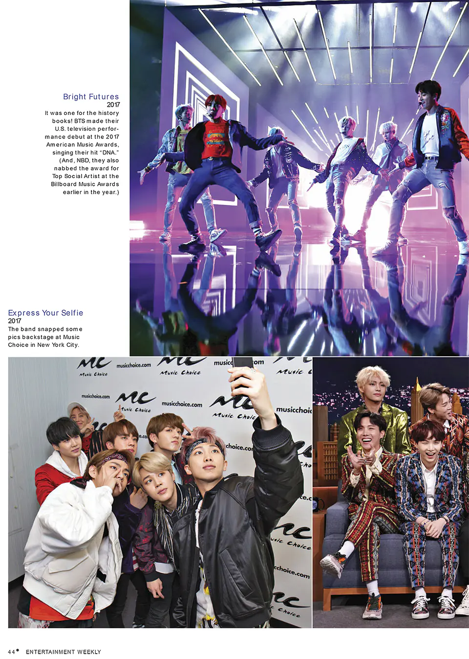 Revista BTS Entertainment Weekly Abril 2021 - Portada BTS (Coleccionable / ARMY) 5