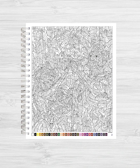Libro para colorear "Rapunzel" 